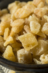 Wall Mural - Sweet Organic Crystallized Ginger Candy