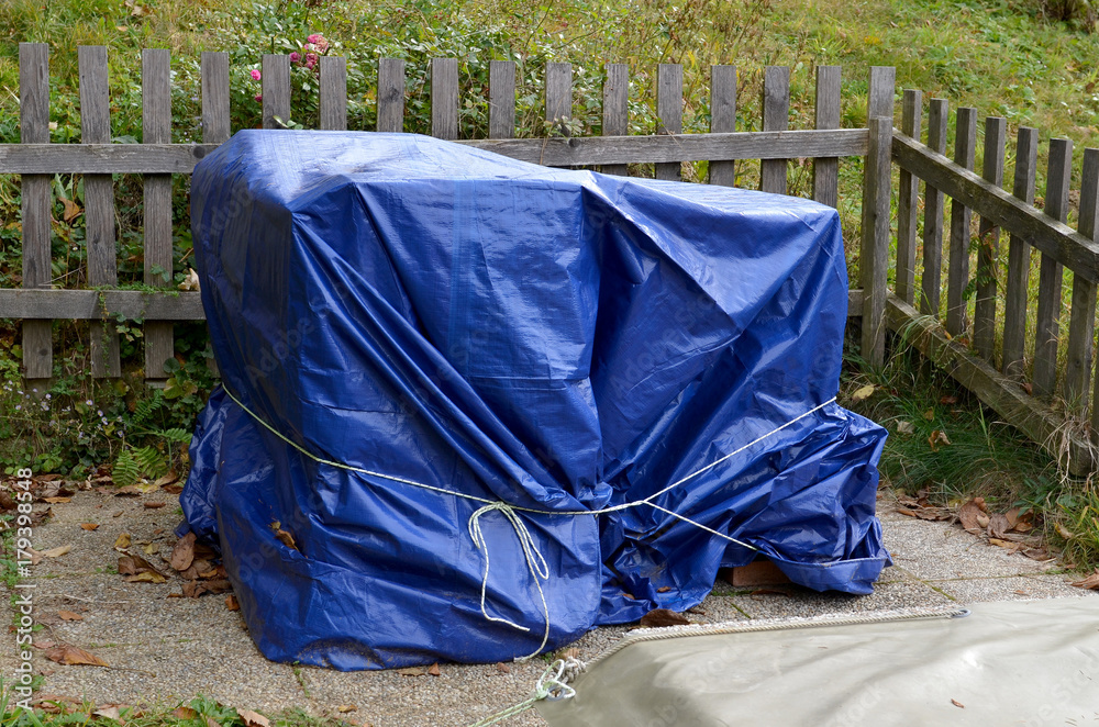 Garten einwintern, Abdecken