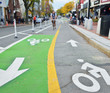 © jStock - Two-Way Protected Bike Lanes, City Street