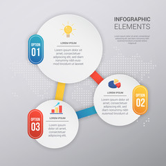 Multicolor Business Infographic Design Template. For Assets and Creative Works.