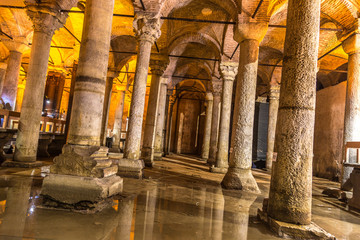 Wall Mural - The Basilica Cistern in Istanbul