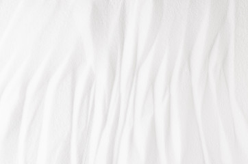 Poster - white abstract ripple grainy soft smooth background.
