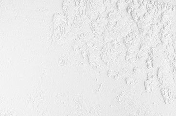 Poster - white abstract plaster background.