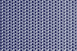 Abstract plastic material blue background.
