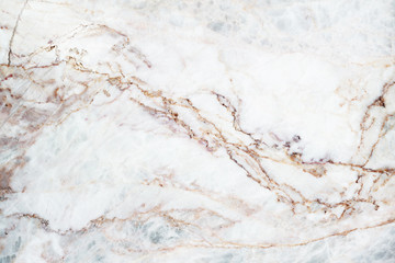 Poster - elegant white marble texture for pattern and background