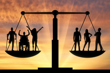 concept of social b legal equality of persons with disabilities in society