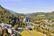 Panorama of Lourdes  - city in France famouse  due to the Marian apparitions
