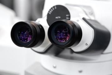 Poster - Microscope close-up