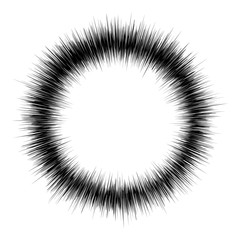Poster - Equalizer symbol icon, simple black style