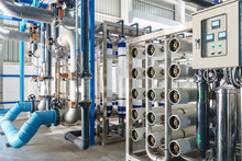 Reverse Osmosis System For Water Drinking Plant.