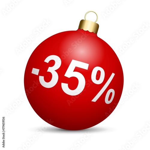 Boule De Noël Rouge En Solde 35 Buy This Stock