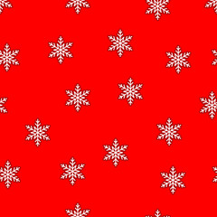Canvas Print - seamless christmas background. vector illustration.