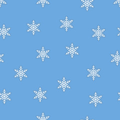 Canvas Print - seamless christmas background. vector illustration.
