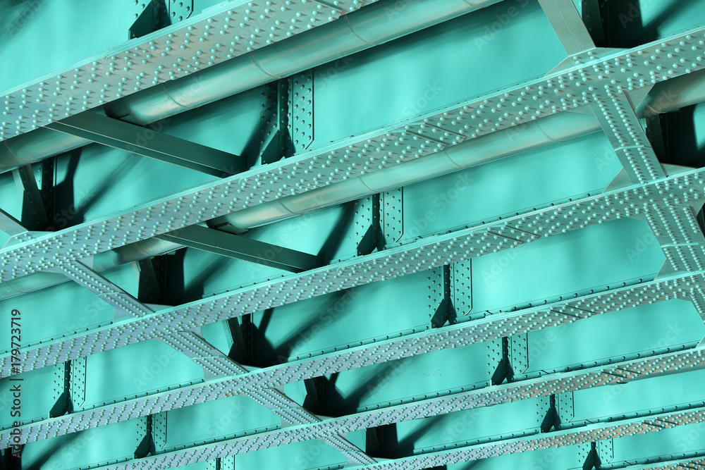 Architectural metallic structure Stock Photo | Adobe Stock