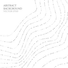 Poster - abstract background with curved lines. specify the direction of the movement.
