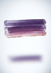 Poster - Rectangular drawing on white background