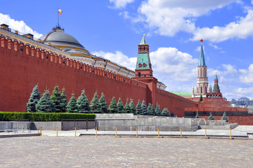 Wall Mural - Moscow. The Kremlin and Red square