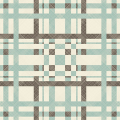 Poster - Black and green seamless tartan textile pattern background