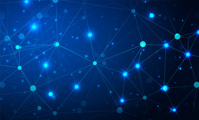 Sticker - modern technology background