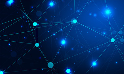 Sticker - modern technology background