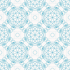 Canvas Print - Vector Geometry Seamless Pattern