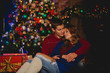 © viktoria_koks - Couple celebrates new year/Christmas
