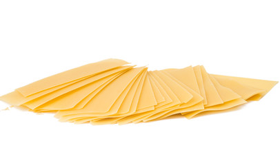 Sticker - Top view of lasagna sheets stack