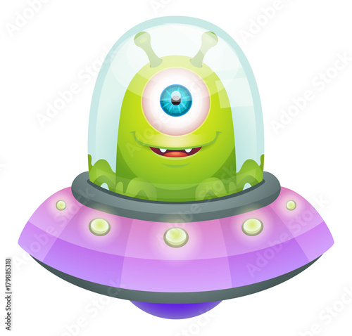 alien flying saucer disney