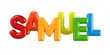 Bubbletext Name Samuel