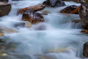 Water stream stones