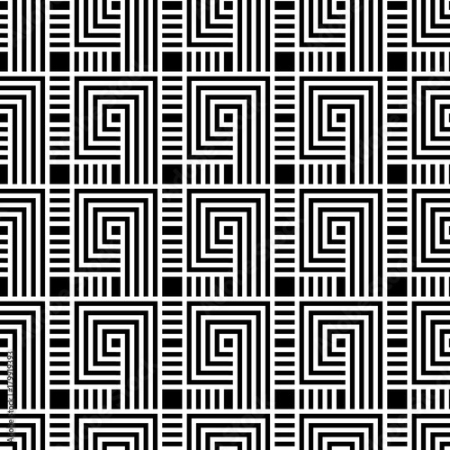 bezszwowy-geometryczny-wzor-geometryczny-prosty-druk-powtarzajaca-sie-tekstura-wektor-monochromatyczne-tlo-liniowe-motyw-graficzny-tekstury-meander