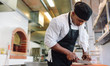 Food preparation in commercial kitchen