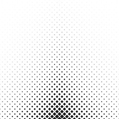 Poster - Geometric black and white rounded square pattern background - vector design with diagonal squares