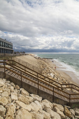 Wall Mural - Renforcement de la plage de Lacanau