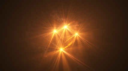 Wall Mural - fire comet flying. shining lights in motion with small particles. ring of fire, plasma ring on a dar