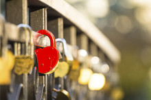 Locks Of Loving Couples On A Bridge, Symbol
