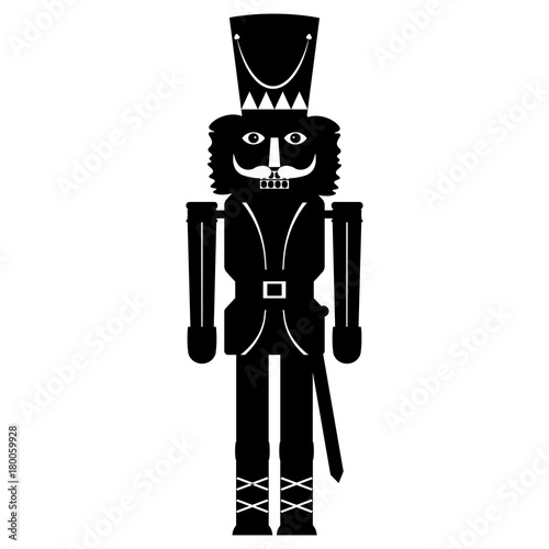 Download Silhouette of a nutcracker Stock Vector | Adobe Stock