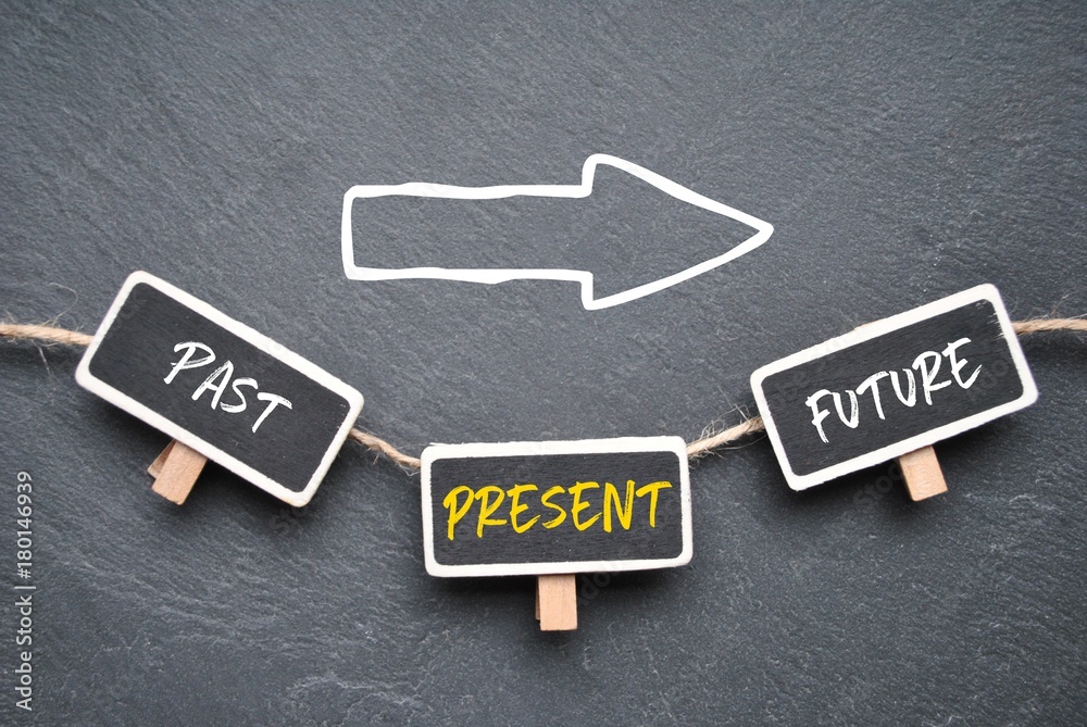 Past, present, future Stock Photo | Adobe Stock