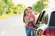 © Africa Studio - Beautiful young couple standing near car