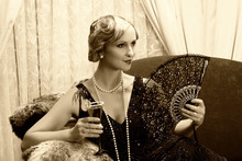 Sepia Twenties Cocktail