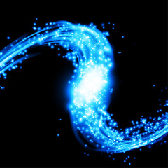 Wall Mural - futuristic energy substance swoosh speed wave flow