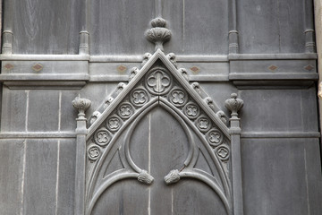 Wall Mural - Cathedral Church Door; Bordeaux