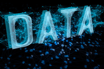 Poster - Innovation and data concept