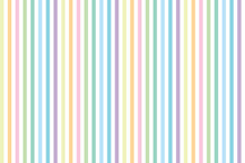 Background Of Pastel Colored Stripes