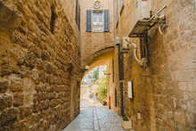 Old Jaffa Street. Culture And History Architecture
