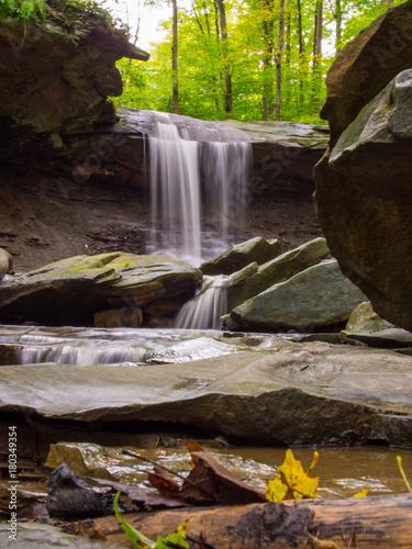 Fotografie, Obraz Blue Hen Falls, Cuyahoga Valley National Park