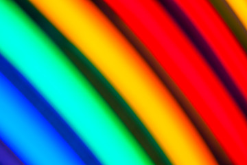 Poster - soft defocused holidays colorfu light abstract background