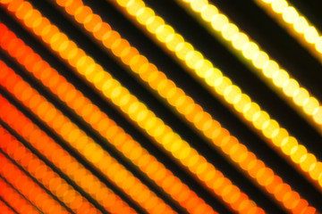 Aufkleber - soft defocused holidays yellow orange light abstract background