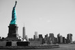 Liberty watching Manhattan