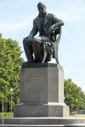 Fotografie, Obraz Griboyedov Monument - Saint Petersburg, Russia